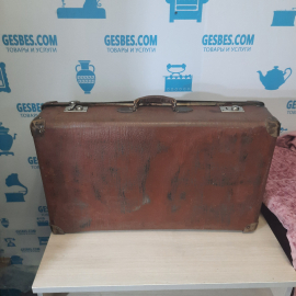 Винтажный большой чемодан, СССР. Картинка 10